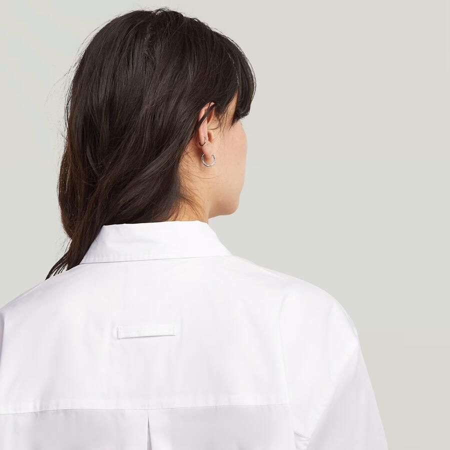 G-Star RAW One Pocket Regular Shirt Wit Dames - Foto 3