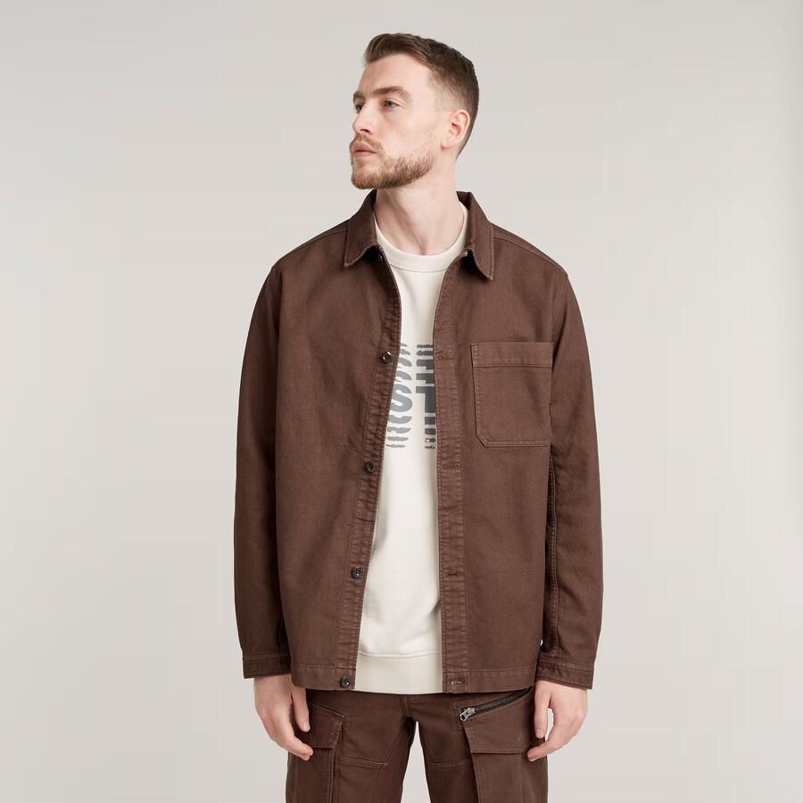 G-Star RAW One Pocket Relaxed Shirt Rood Heren