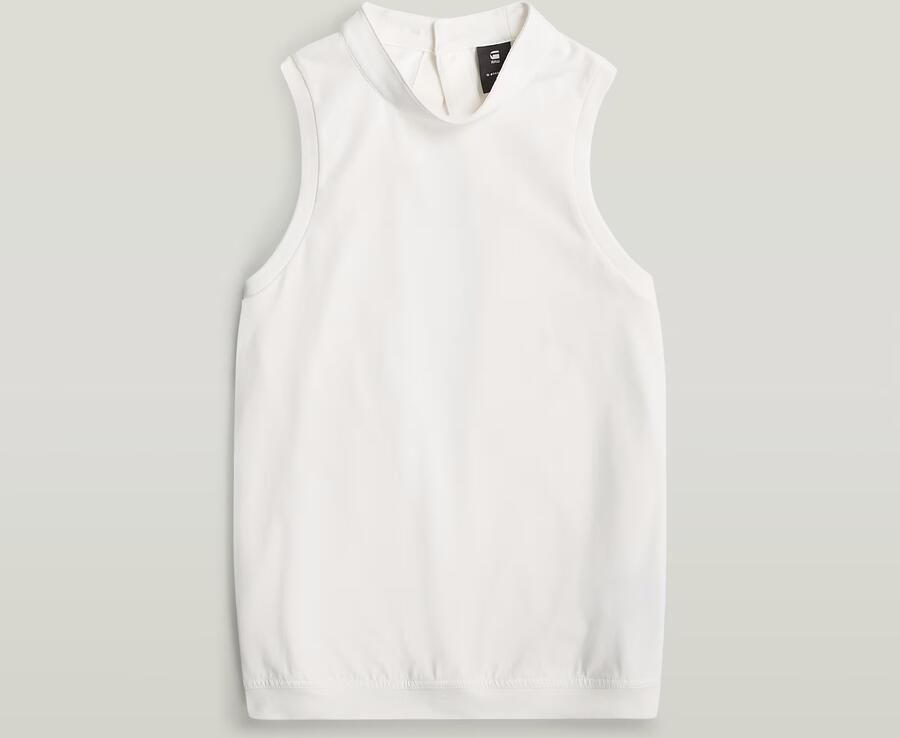 G-Star RAW Open Back Knit Tanktop Wit Dames - Foto 2