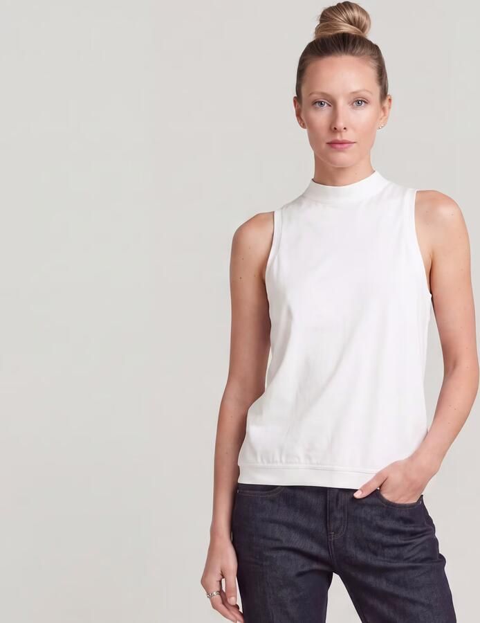 G-Star RAW Open Back Knit Tanktop Wit Dames - Foto 4