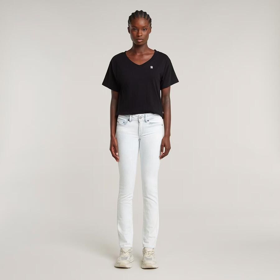 G-Star RAW Open V-Hals Relaxed Top Zwart Dames - Foto 2