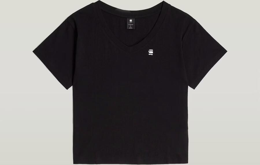 G-Star RAW Open V-Hals Relaxed Top Zwart Dames - Foto 10