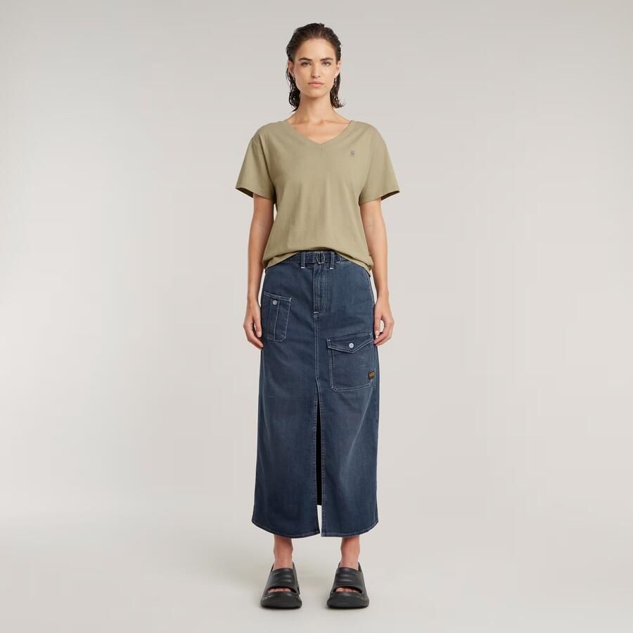 G-Star RAW Open V Relaxed Top Beige Dames