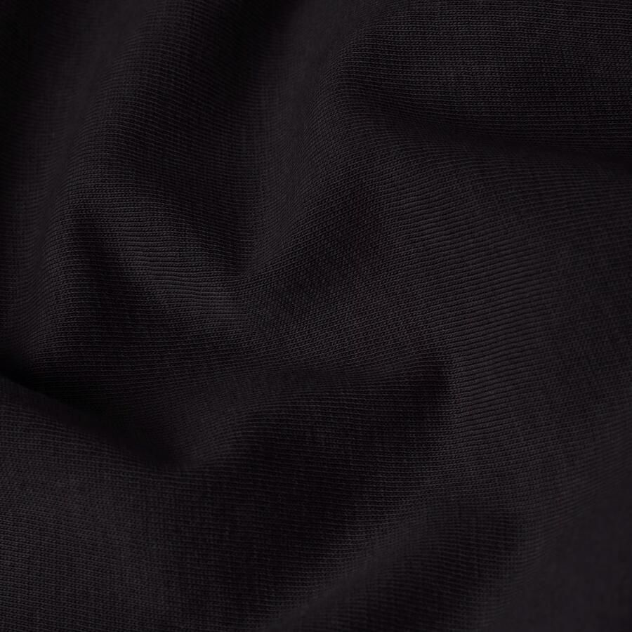 G-Star RAW Originals Back Print T-Shirt Zwart Heren