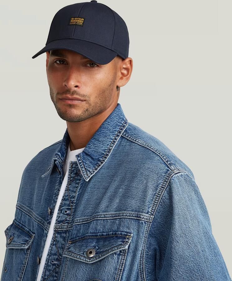 G-Star RAW Originals Baseball Cap Donkerblauw Heren