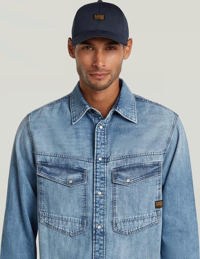 G-Star RAW Originals Baseball Cap Donkerblauw Heren - Foto 2