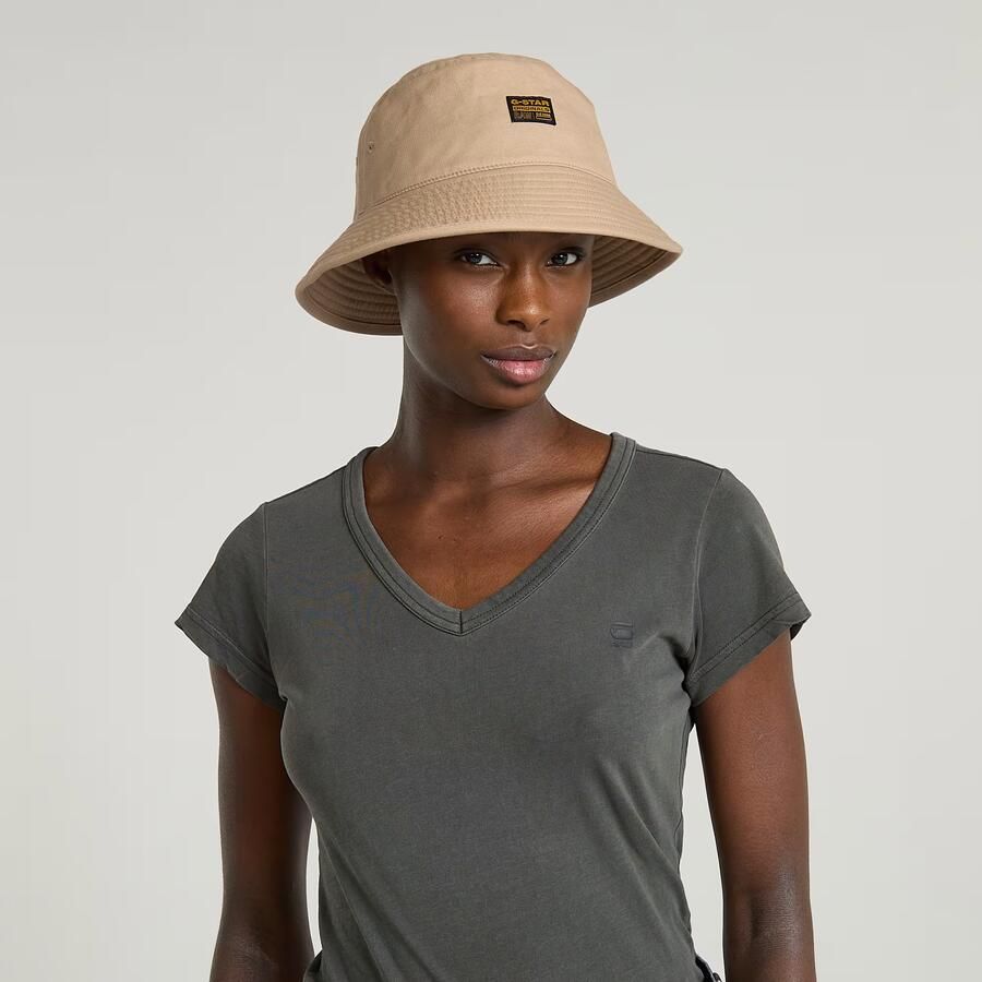 G-Star RAW Originals Bucket Hat Beige Heren