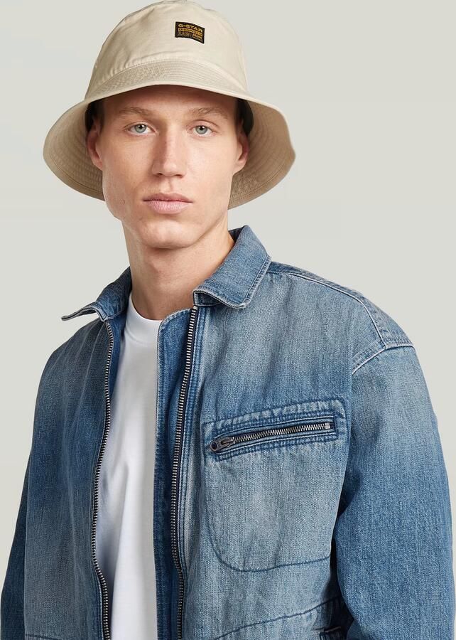 G-Star RAW Originals Bucket Hat Beige Heren - Foto 2