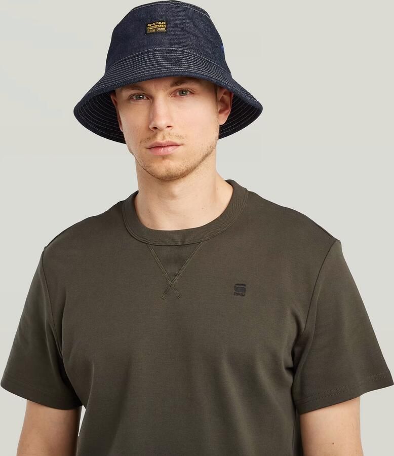 G-Star Raw Hoed D26265-E023 BUCKET HAT-001 RAW DENIM - Foto 2