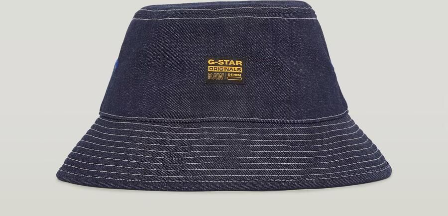 G-Star Raw Hoed D26265-E023 BUCKET HAT-001 RAW DENIM