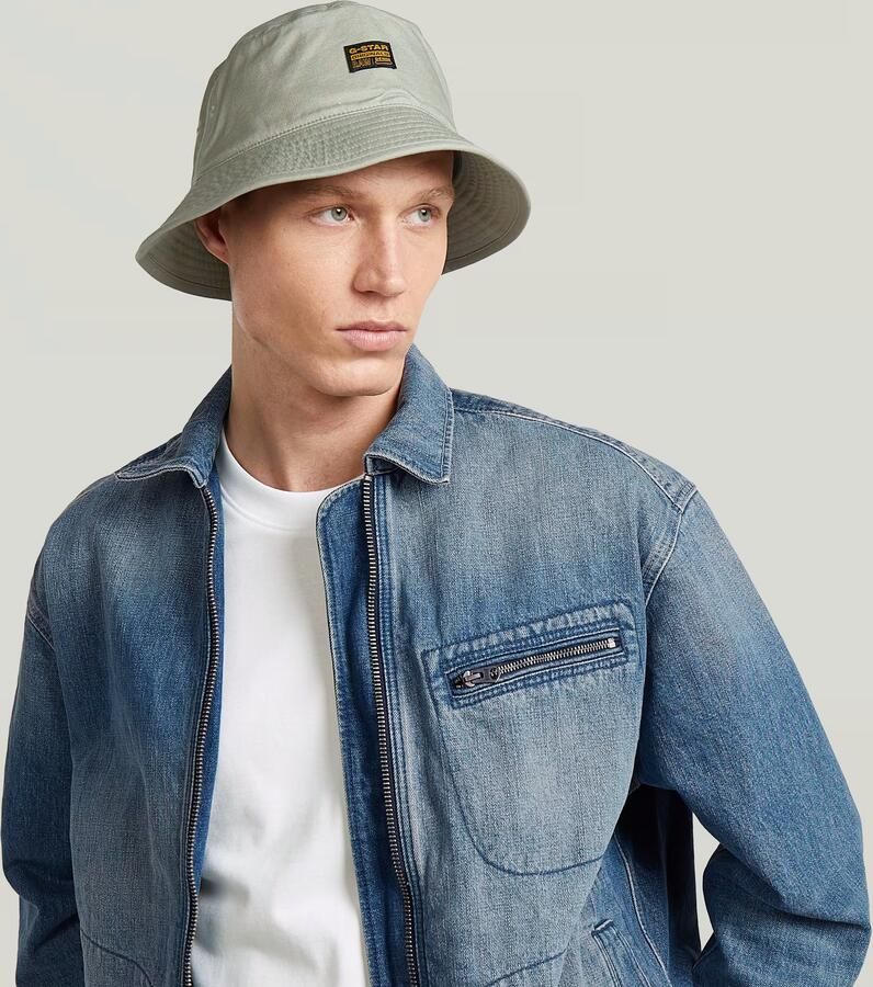 G-Star RAW Originals Bucket Hat Groen Heren - Foto 2