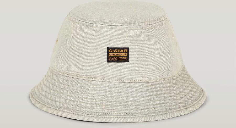 G-Star RAW Originals Bucket Hat Lichtblauw Heren