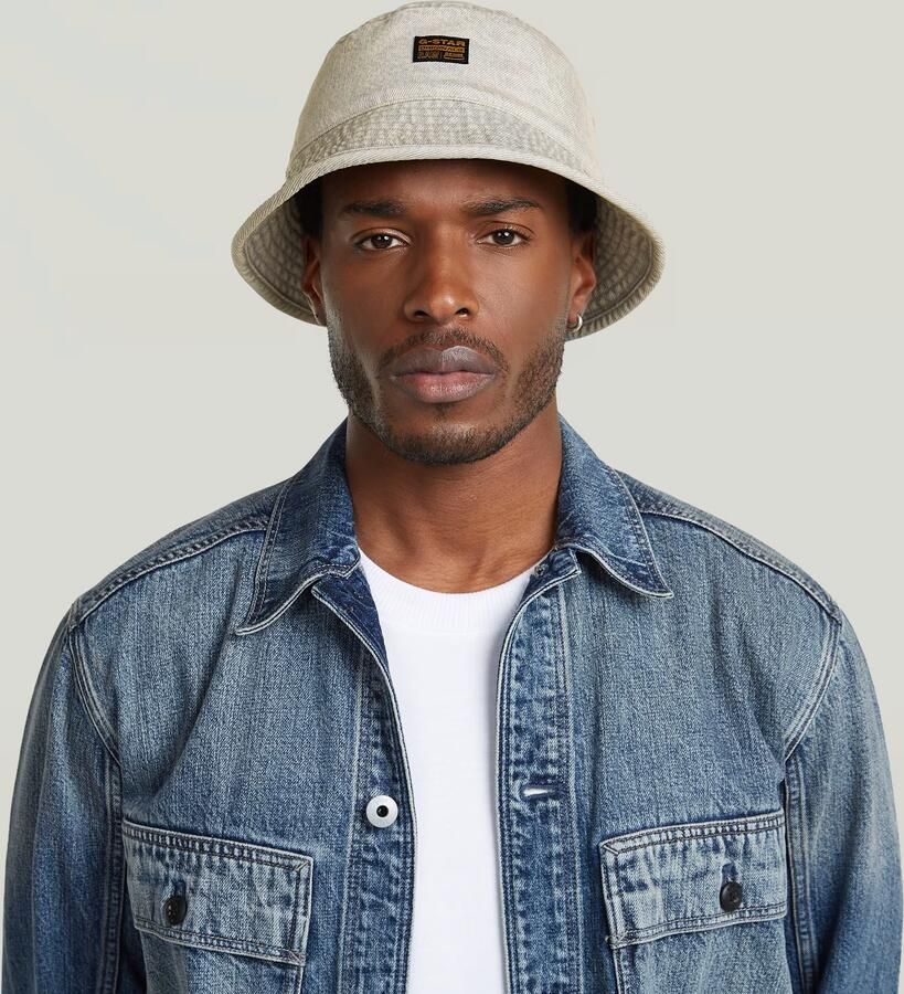 G-Star RAW Originals Bucket Hat Lichtblauw Heren - Foto 2
