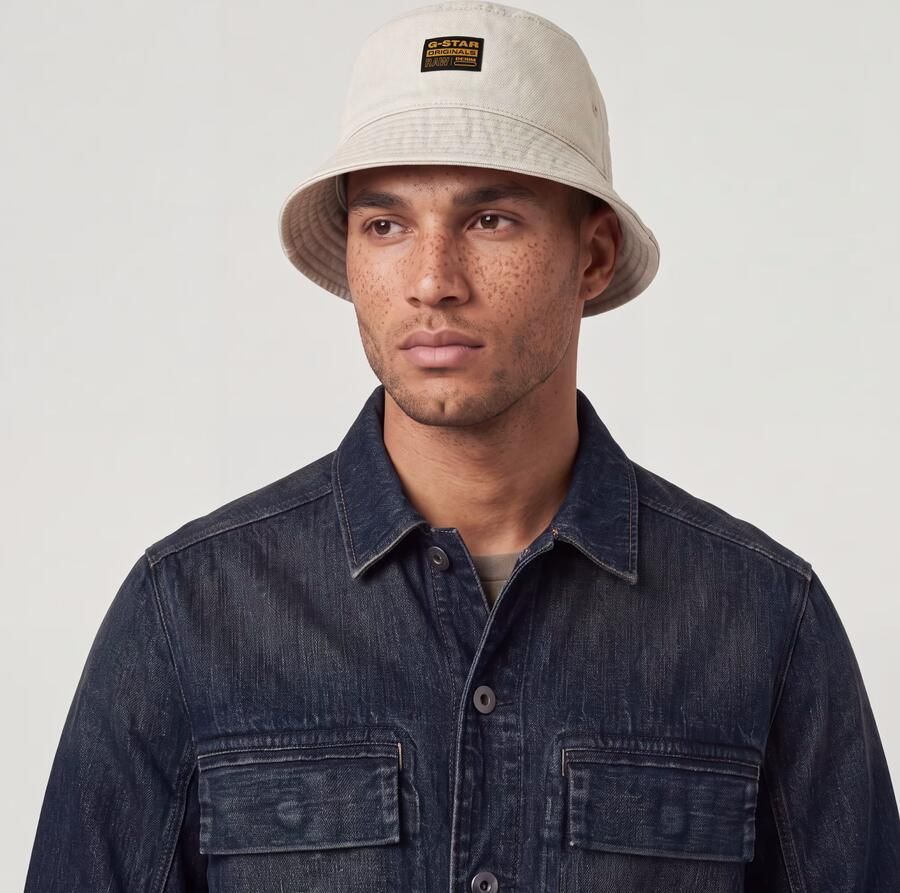 G-Star RAW Originals Bucket Hat Lichtblauw Heren - Foto 2