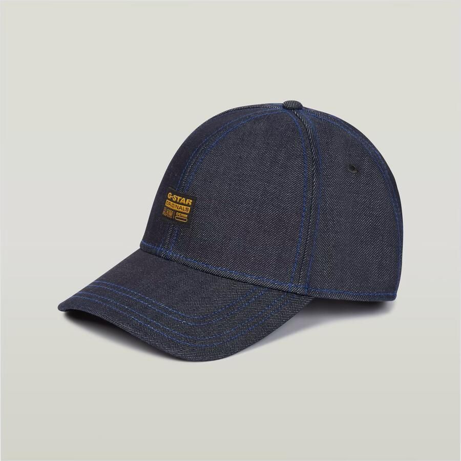 G-Star RAW Originals Denim Baseball Cap Donkerblauw Heren - Foto 5