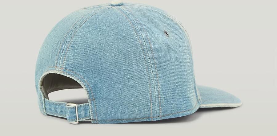 G-Star RAW Originals Denim Baseballcap Lichtblauw - Foto 4