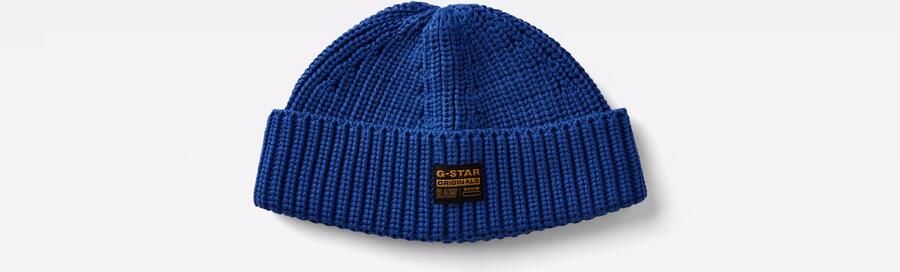 G-Star RAW Originals Fisherman Beanie Midden blauw Heren - Foto 2