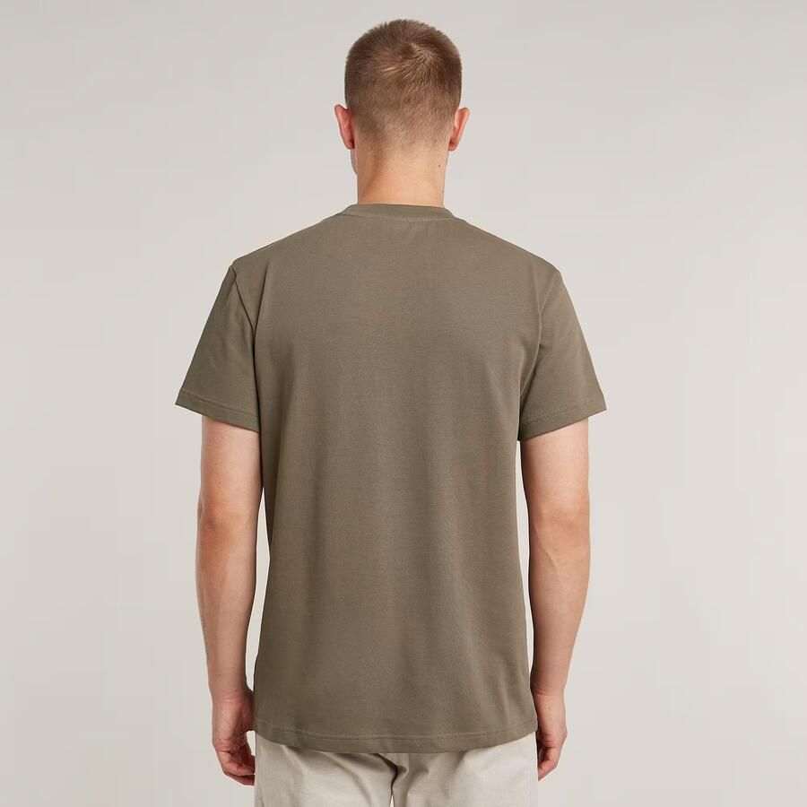 G-Star Raw T-shirt met labelprint model 'Originals'