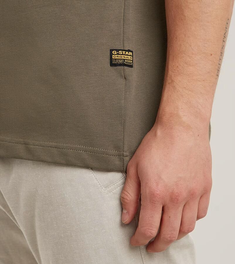 G-Star Raw T-shirt met labelprint model 'Originals' - Foto 5