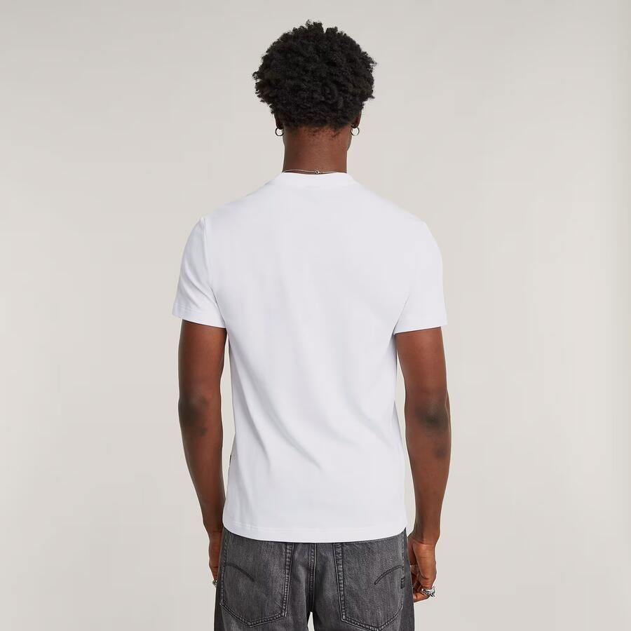 G-Star Raw T-shirt met labelprint model 'Originals'