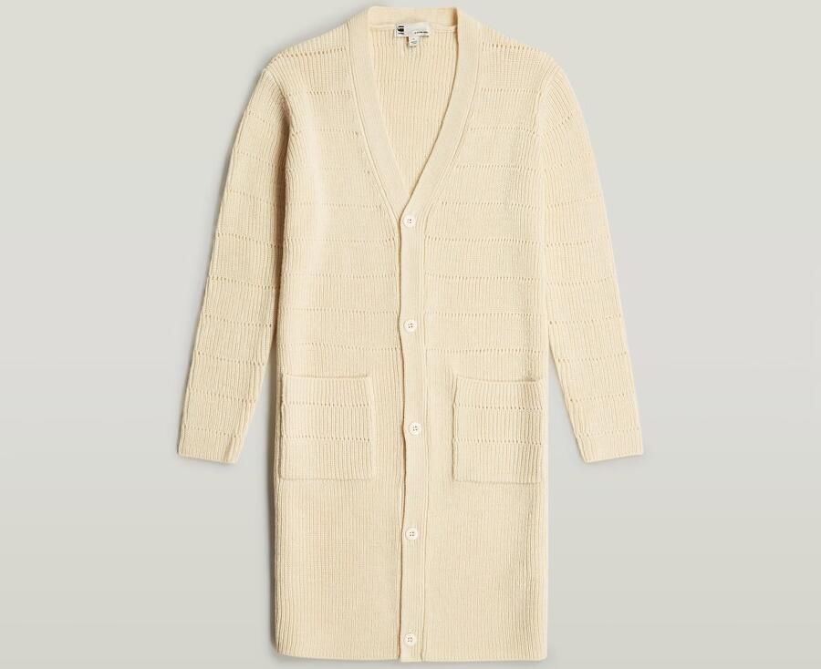 G-Star RAW Oristel Gebreid Vest Beige Dames - Foto 7