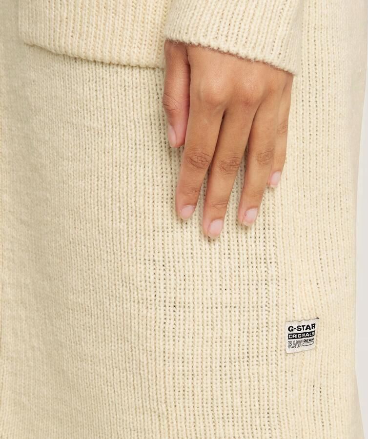 G-Star RAW Oristel Gebreid Vest Beige Dames - Foto 6