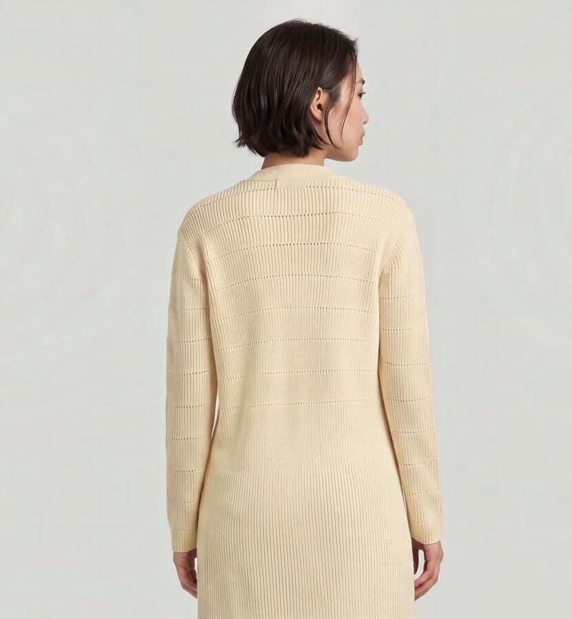 G-Star RAW Oristel Gebreid Vest Beige Dames - Foto 3