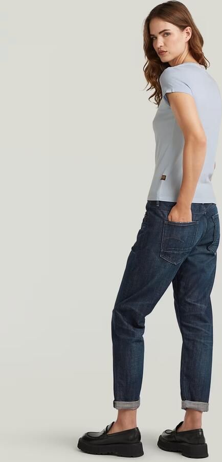 G-Star RAW Overdyed Eyben Slim V 2.0 T-Shirt Lichtblauw Dames - Foto 5