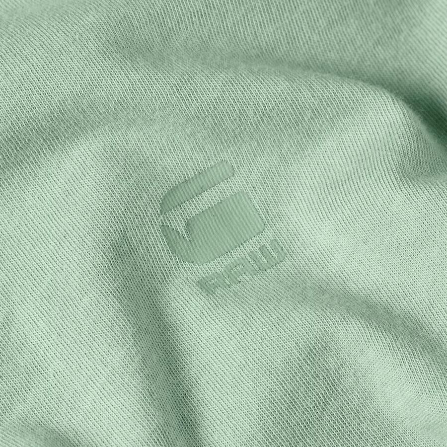 G-Star RAW Overdyed Front Seam T-Shirt Groen Dames - Foto 3