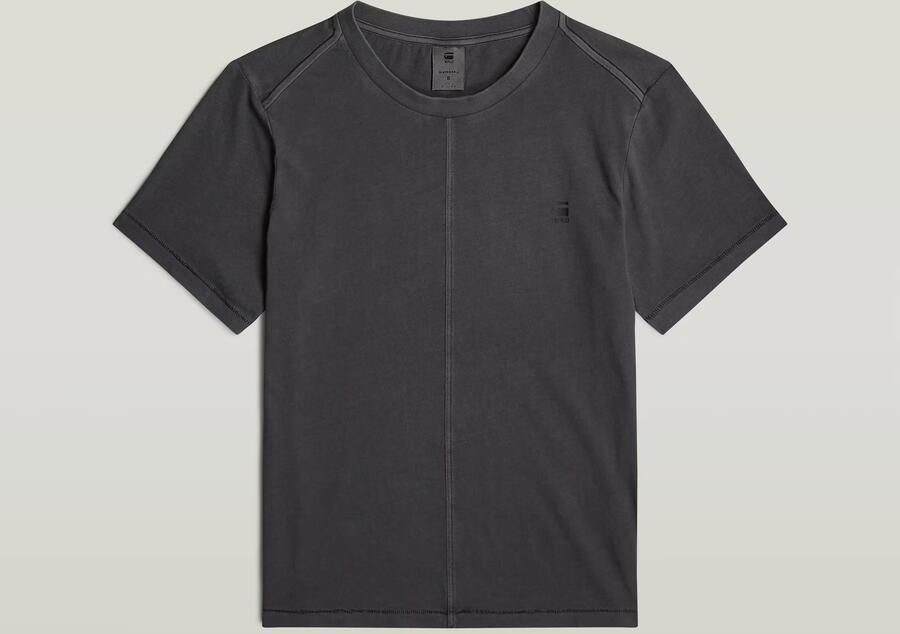 G-Star RAW Overdyed Front Seam Top Zwart Dames - Foto 8