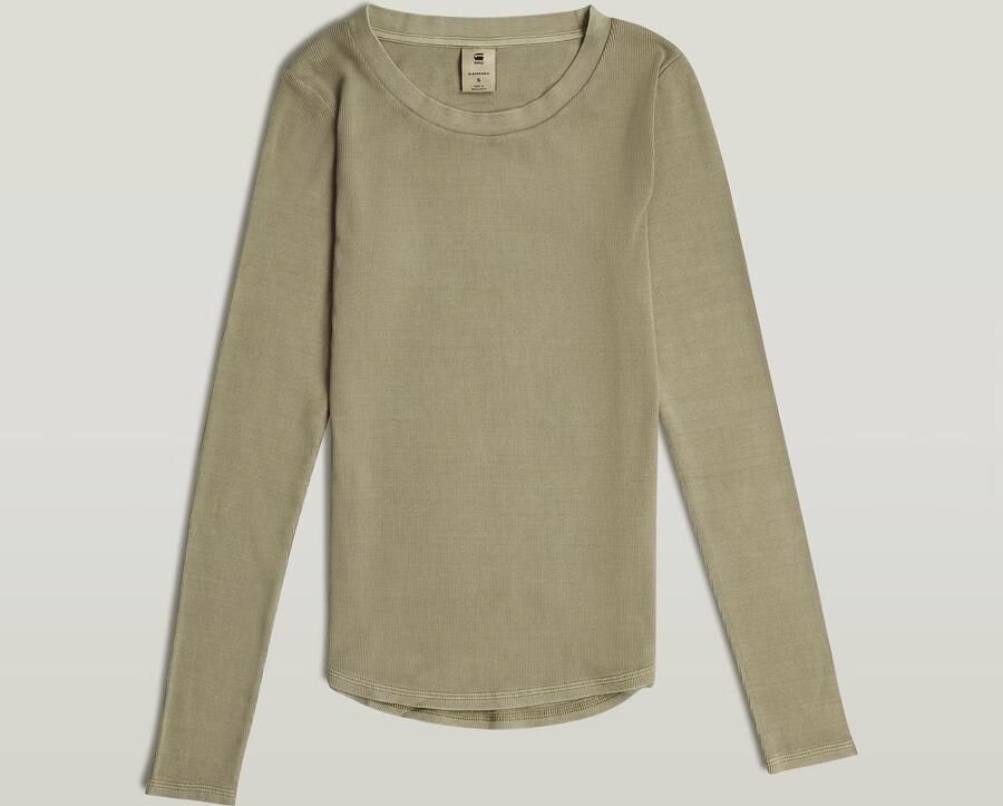 G-Star RAW Shirt met lange mouwen Tops Overdyed slim - Foto 6