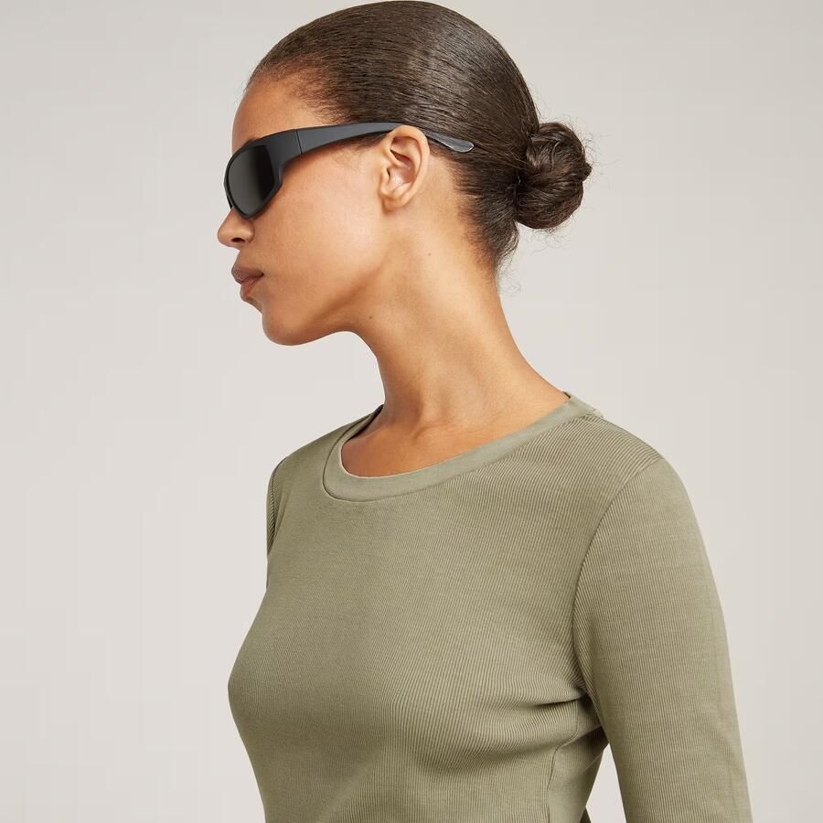 G-Star RAW Shirt met lange mouwen Tops Overdyed slim - Foto 2