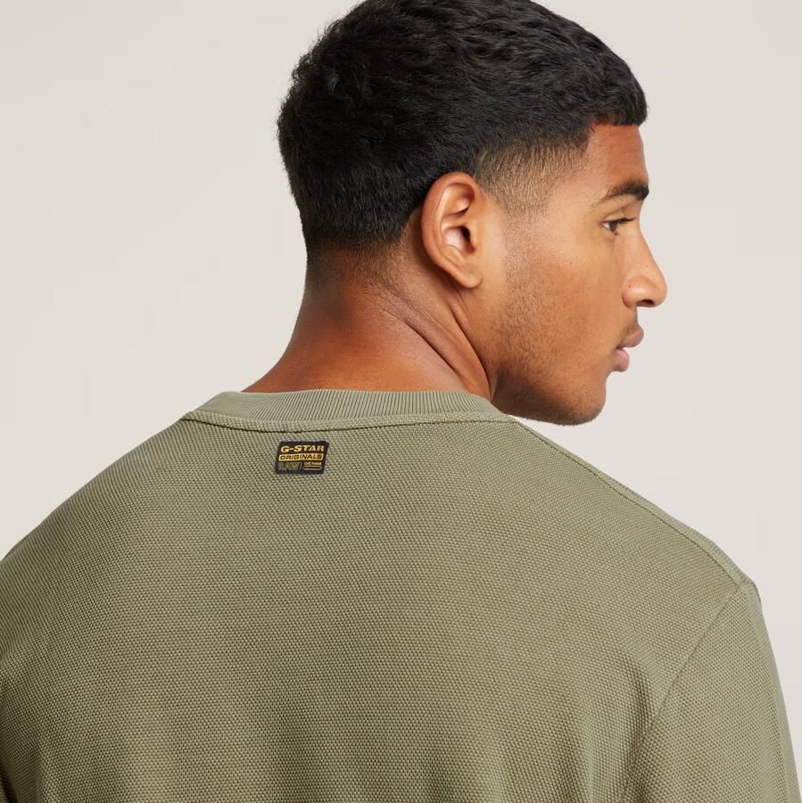 G-Star RAW Overdyed Tweeter Groen Heren - Foto 4
