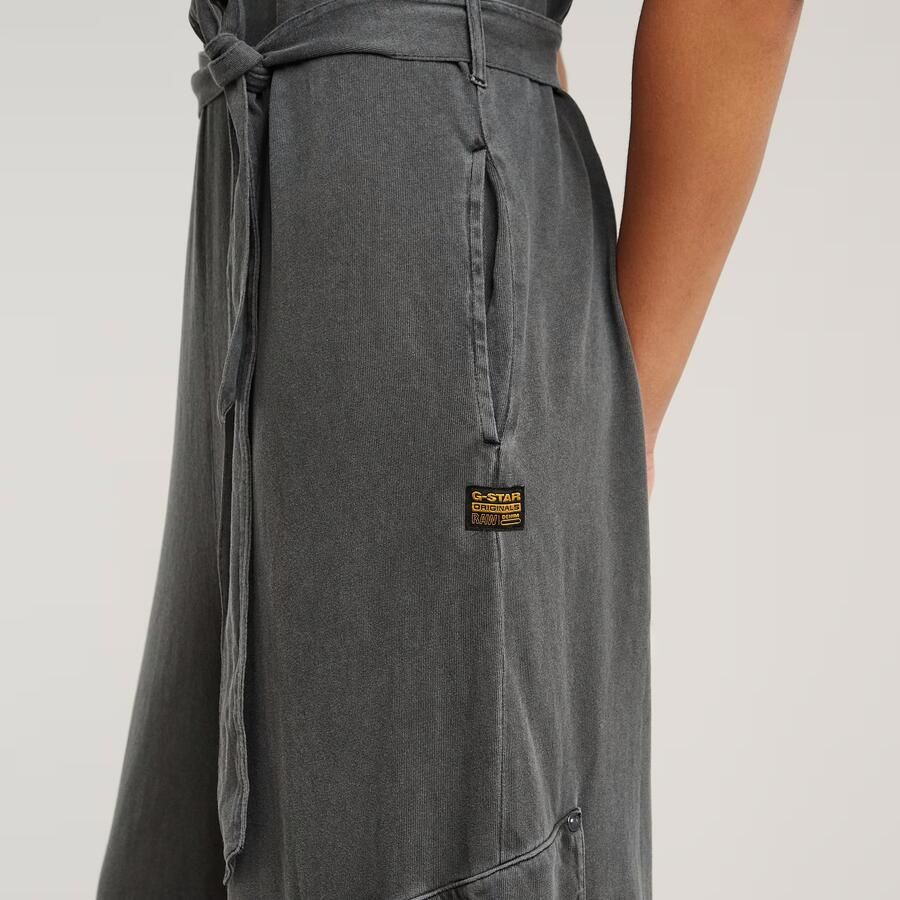 G-Star RAW Overdyed Utility Loose Jumpsuit Zwart Dames - Foto 2