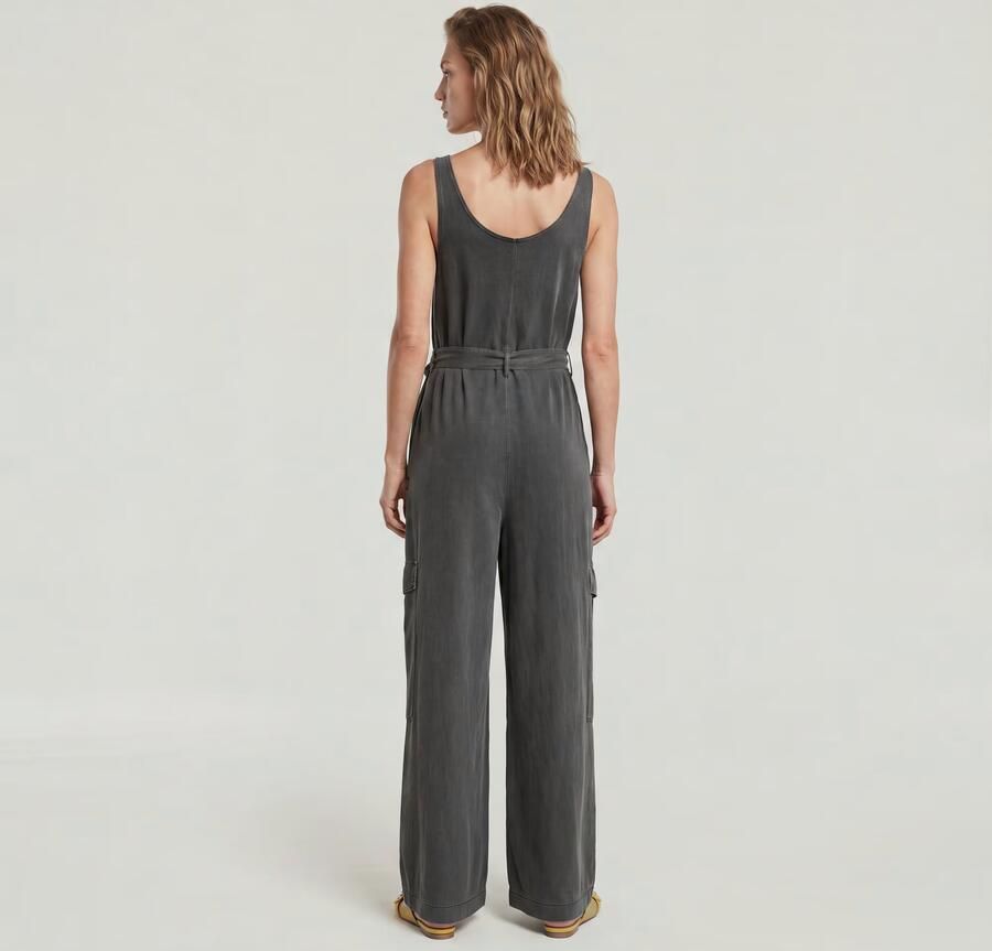 G-Star RAW Overdyed Utility Loose Jumpsuit Zwart Dames - Foto 7