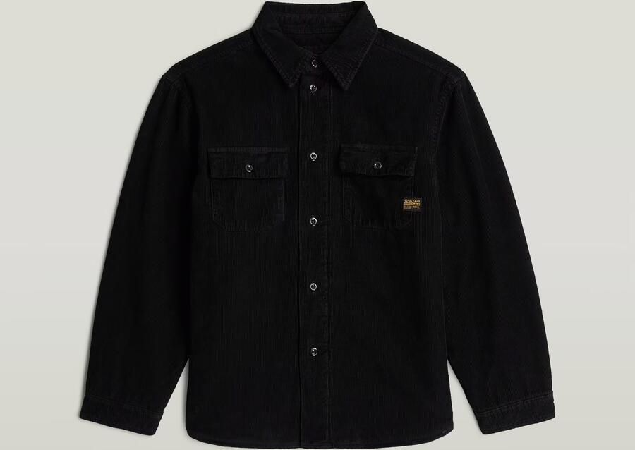 G-Star RAW Overhemd CPO Padded voor jongens Zwart jongens - Foto 5