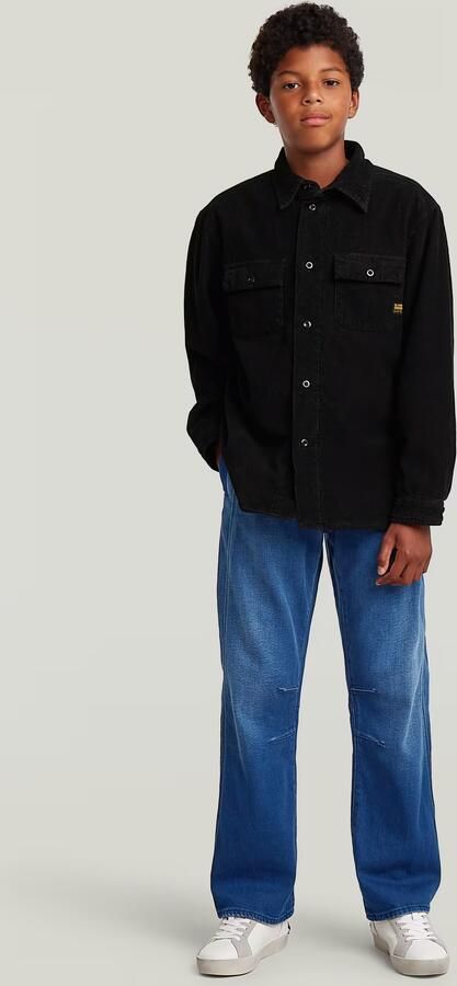 G-Star RAW Overhemd CPO Padded voor jongens Zwart jongens - Foto 7