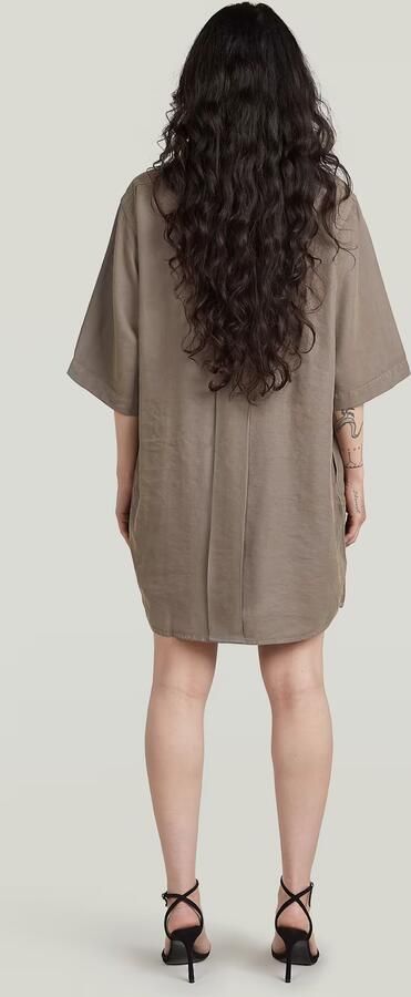 G-Star RAW Overhemdjurk Bruin Dames - Foto 7