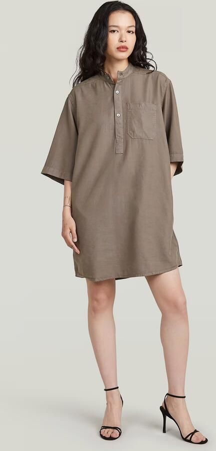 G-Star RAW Overhemdjurk Bruin Dames - Foto 6