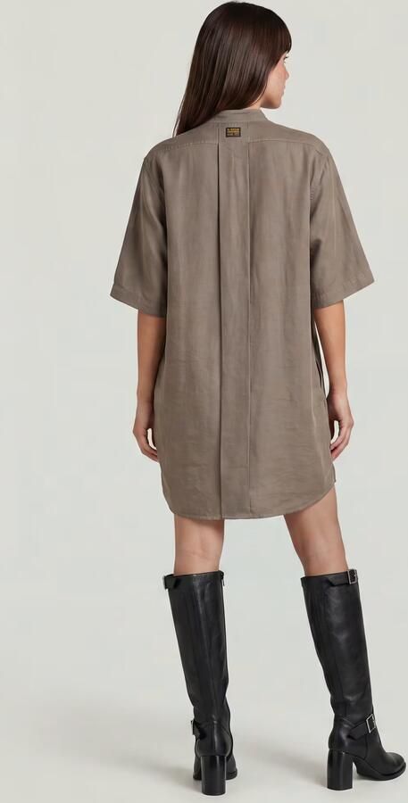 G-Star RAW Overhemdjurk Bruin Dames - Foto 7