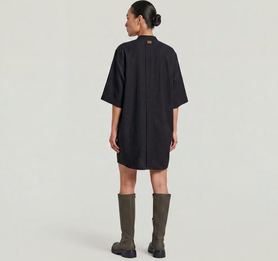 G-Star RAW Overhemdjurk Zwart Dames - Foto 4