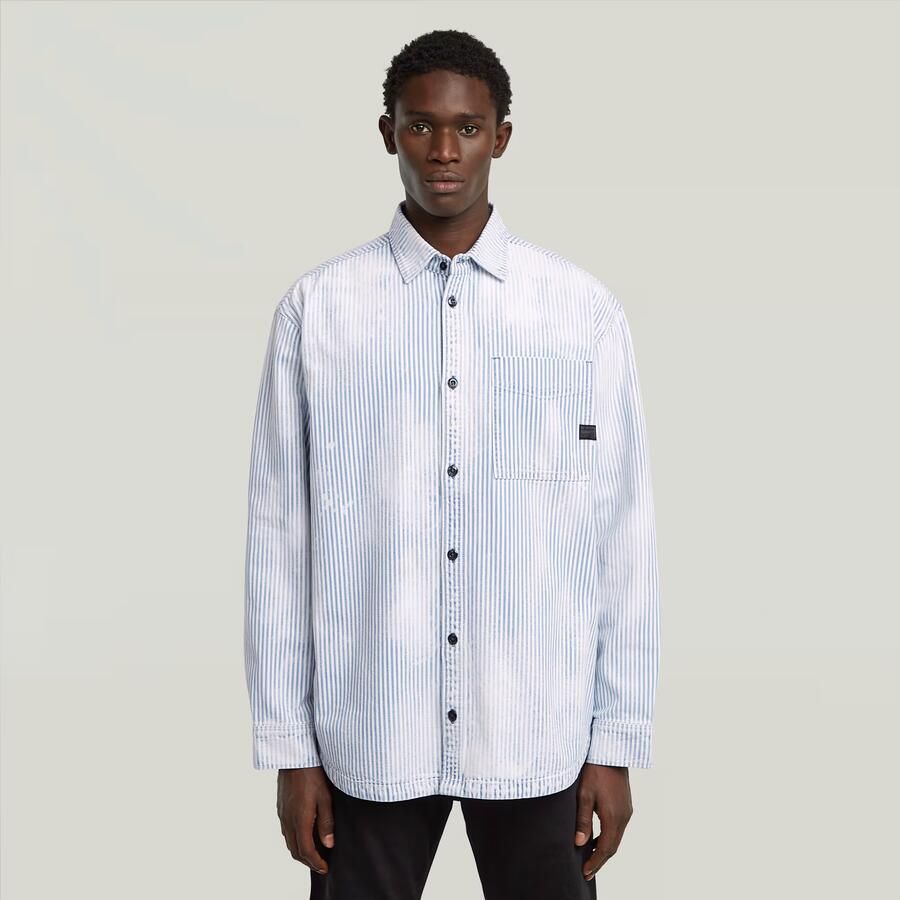G-Star RAW Oversized 1-Pocket Overshirt Anders Heren - Foto 6