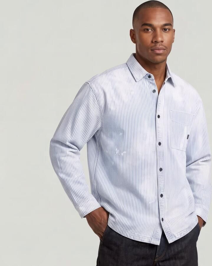 G-Star RAW Oversized 1-Pocket Overshirt Anders Heren - Foto 3
