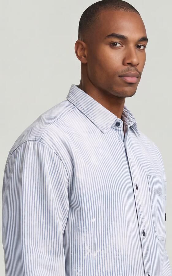 G-Star RAW Oversized 1-Pocket Overshirt Anders Heren - Foto 5