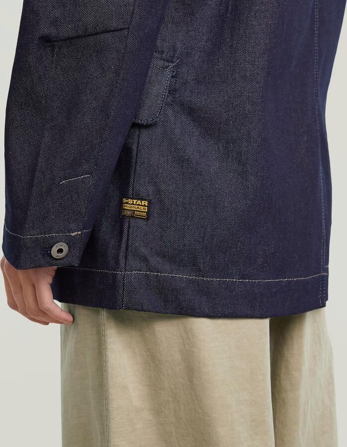 G-Star RAW Oversized Blazer Donkerblauw Dames - Foto 2