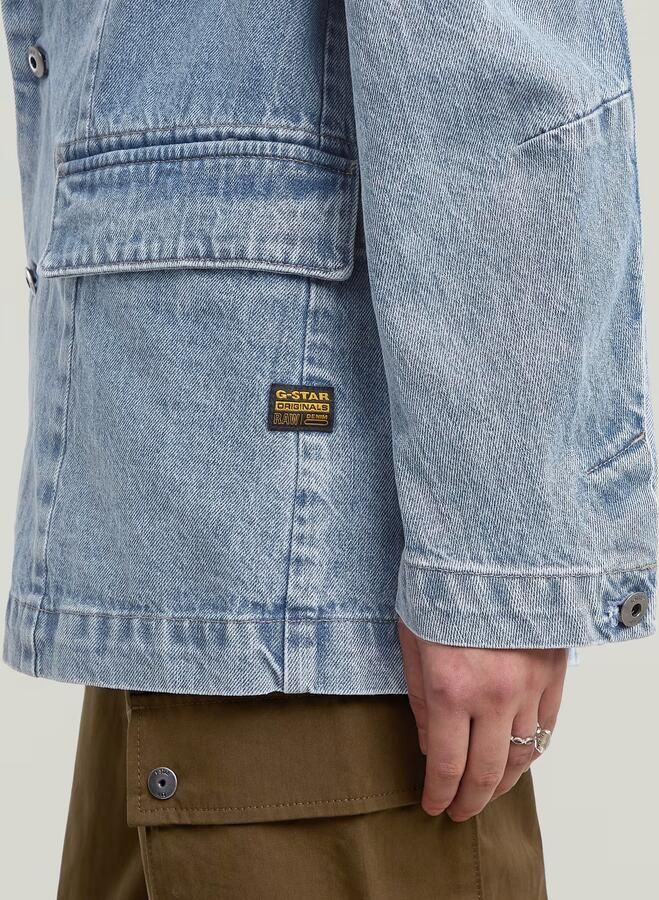 G-Star RAW Oversized Blazer Lichtblauw Dames - Foto 2