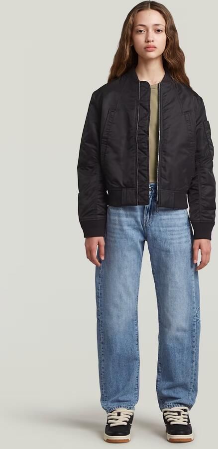 G-Star RAW Oversized Bomberjack Meisjes Zwart meisjes - Foto 4