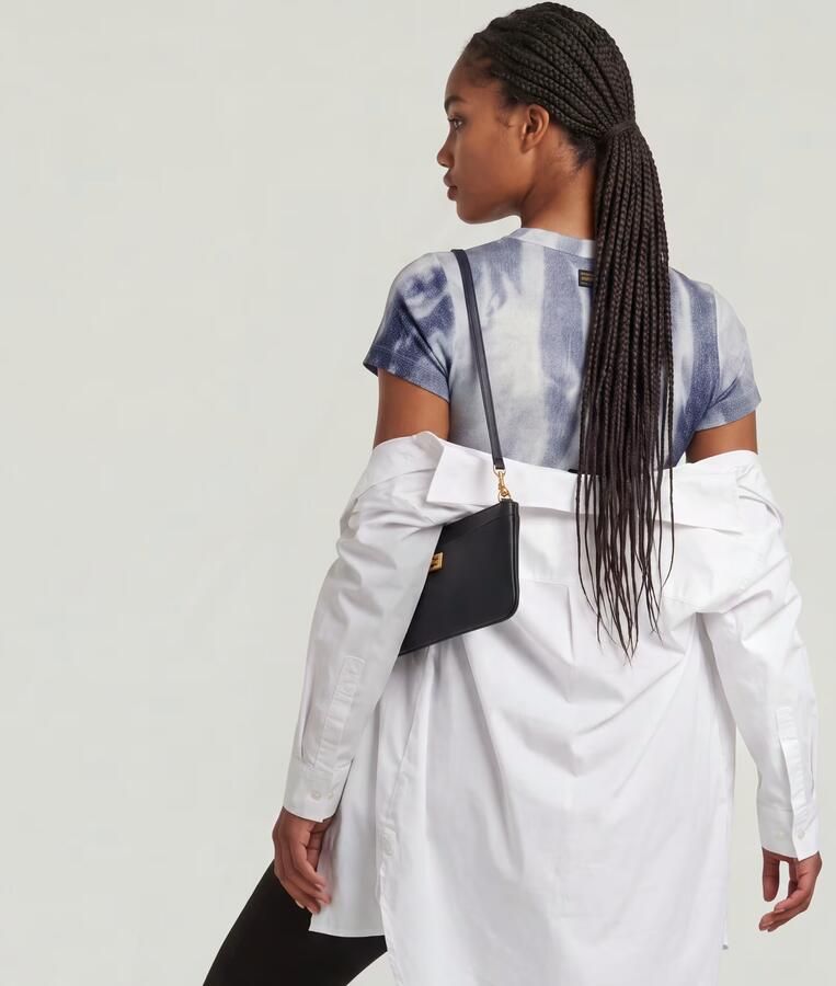G-Star RAW Oversized Boyfriend Shirt Wit Dames - Foto 3