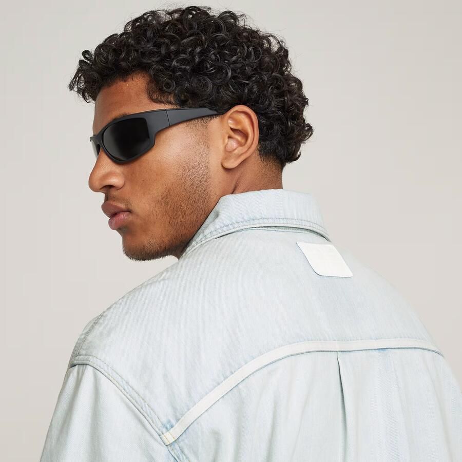G-Star RAW Oversized Chore Jack Lichtblauw Heren - Foto 3