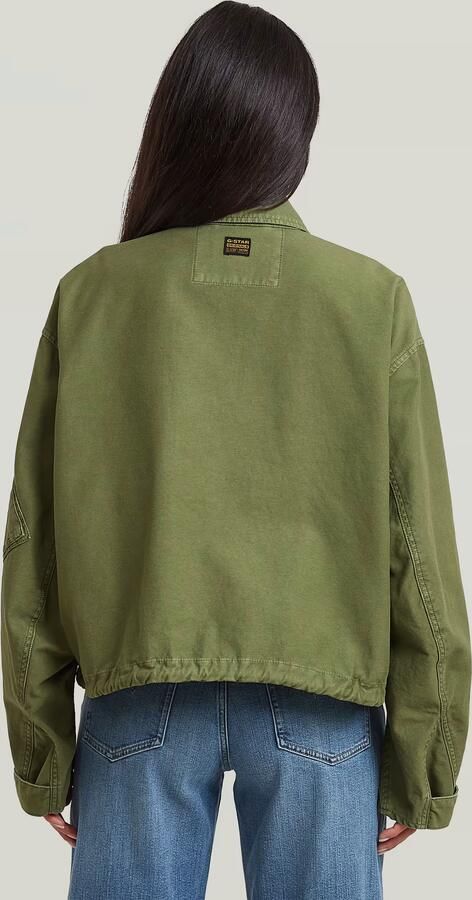 G-Star RAW Oversized Cropped Jack Groen Dames - Foto 5